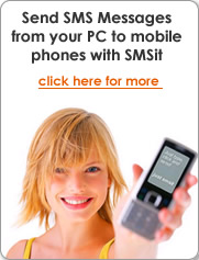 Send SMS Message from your computer with SMSit